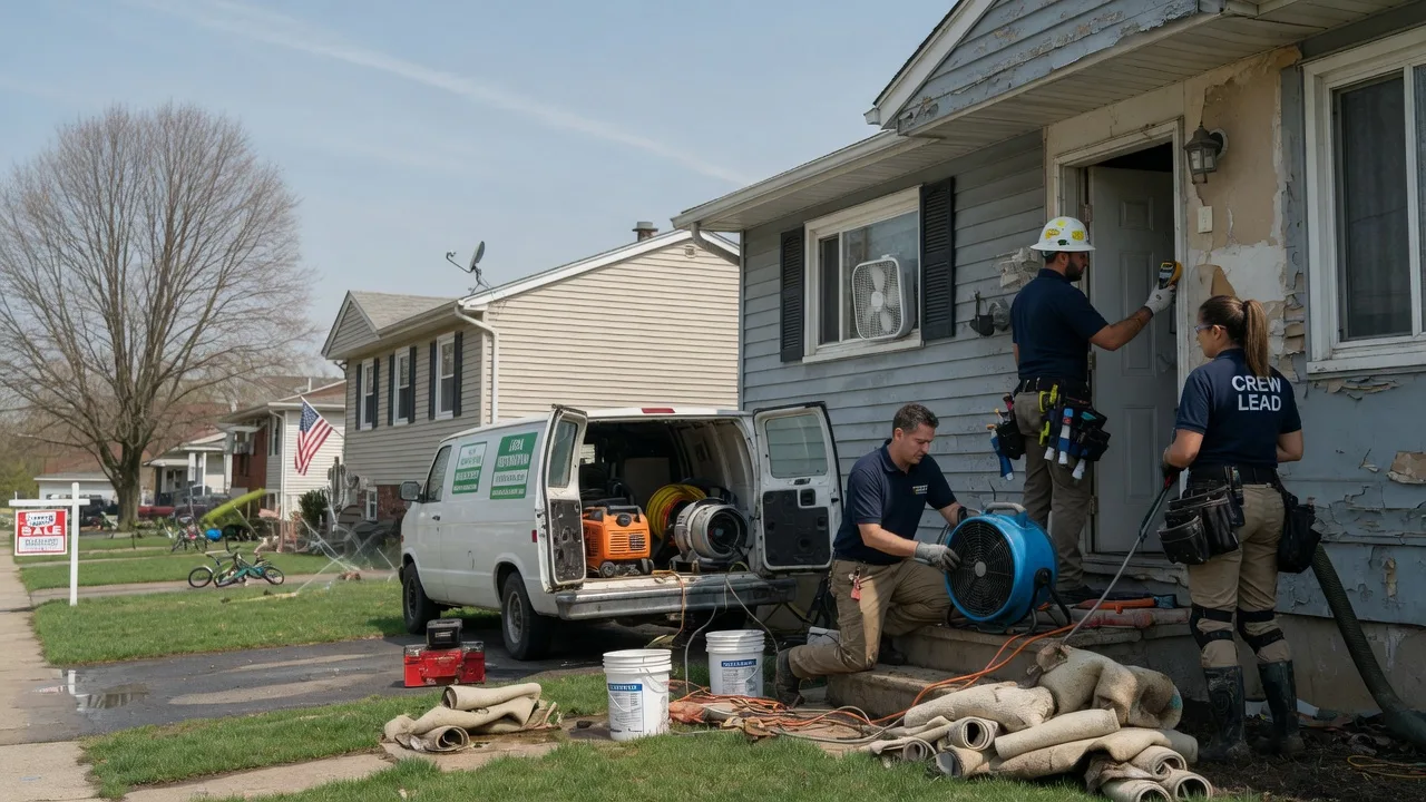 Flood Cleanup in Portsmouth, RI near me